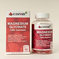 Premium Magnesium Glycinate Gummies - Boost Calmness, Sleep, and Overall Well-Being - 800mg, Sugar-Free, with Vitamin D, B6, CoQ10, and Magnesium Malate - 90 Raspberry Gummies