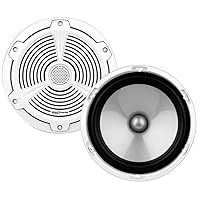 BOSS Audio Systems MR652C - 350 Watt Per Pair, 6.5 Inch , Full Range, 2 Way Marine Component Speaker System Sold in Pairs