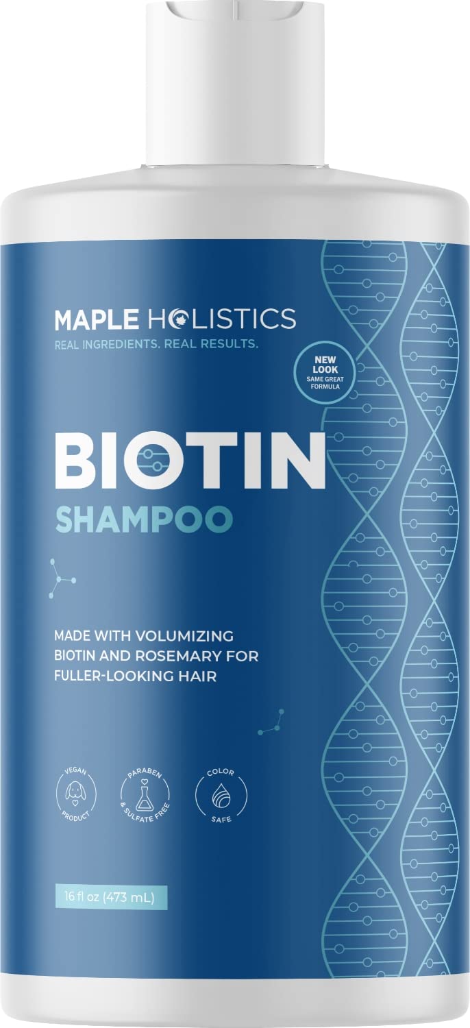 Mua Volumizing Biotin Shampoo for Thinning Hair - Thin Hair Shampoo with  Rosemary Keratin and Essential Oils for Hair Care - Vegan Sulfate Free  Shampoo for Damaged Dry Hair Paraben and Cruelty