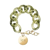 ICE Jewellery - Chain Bracelet - Chain Bracelet with XL Mesh for Women, Closed with a Gold Medal
