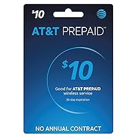 AT&T Prepaid $10-100 Refill Card