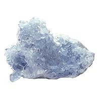 Collection Celestite Crystals, Crystal Clusters, Raw Crystals, Blue Crystal, Crystals Healing Stones for Meditation, Chakra, Decorations, Thoughful Gift for Valentine's Day - 25-30 lb