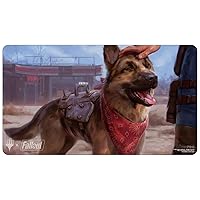 Ultra PRO - Fallout Playmat - Dogmeat, Ever Loyal - for Magic: The Gathering, Limited Edition Collectible Trading Tabletop Gaming Essentials Accessory Supplies