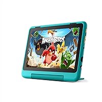 Amazon Fire HD 8 Kids Pro | age 6-12 | The ultimate tablet for growing minds, with parental controls, award-winning, ad-free content from Amazon Kids+, 13-hr battery and case | 32 GB, Hello Teal