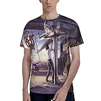 Jeff Beck T Shirt Mens Casual Tee Summer Exercise Round Neckline Short Sleeves Tops