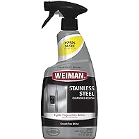 Weiman Stainless Steel Cleaner & Polish 22 fl oz - 6 pack