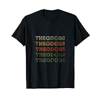 Love Heart Theodore Tee Grunge/Vintage Style Black Theodore T-Shirt