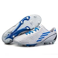 Unisex Professional Soccer Cleats, Firm Ground Outdoor/Indoor Football Shoes for Men and Women, Youth Training Sneakers