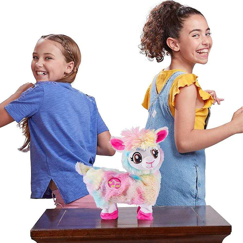 Pets Alive Rainbow Bonnie The Booty Shakin Llama Battery-Powered Dancing Robotic Toy by ZURU