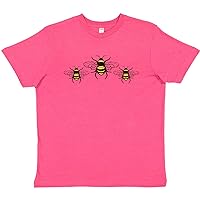 inktastic 3 Golden Bees Youth T-Shirt
