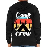 Camp Crew Kids' Full-Zip Hoodie - Trendy Hooded Sweatshirt - Printed Kids' Hoodie