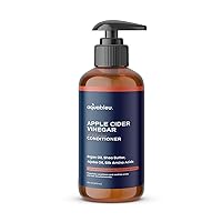 Natural Apple Cider Vinegar Conditioner - Clarifying & Restorative - Anti Frizz & Dandruff - For Hair loss - Sulfate Paraben & Silicone Free - For color-treated hair - For Men & Women (16oz)