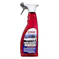 SONAX Iron+Fallout Remover (513400) | Acid-Free Iron Remover for Embedded Iron Particles and Other Contaminants | Great Prep Before Clay Bar and Ceramic Application | (750ml or 25.4 oz)