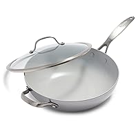 GreenPan Venice Pro Tri-Ply Stainless Steel Healthy Ceramic Nonstick 12