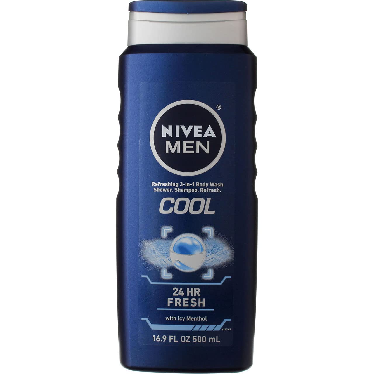 Nivea Mens Body Wash Cool - 16.9 Oz (Value Pack of 2)
