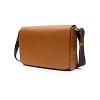 Maruse Leather Messenger Bag for Men and Women Shoulder Bag Laptop Briefcase Satchel Man Bag Work Bags Handmade in Italy