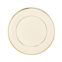 Lenox Eternal Gold Banded Ivory China Dinner Plate -