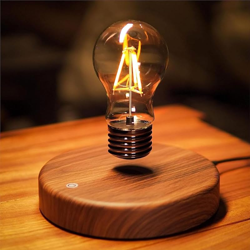 Mua Floating Bulb Desk Lamp, Magnetic Levitation Lamp LED Night ...