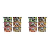 Crystal Noodle Soup, Variety Pack, 6 Count, 11.4 Oz (Pack of 2)