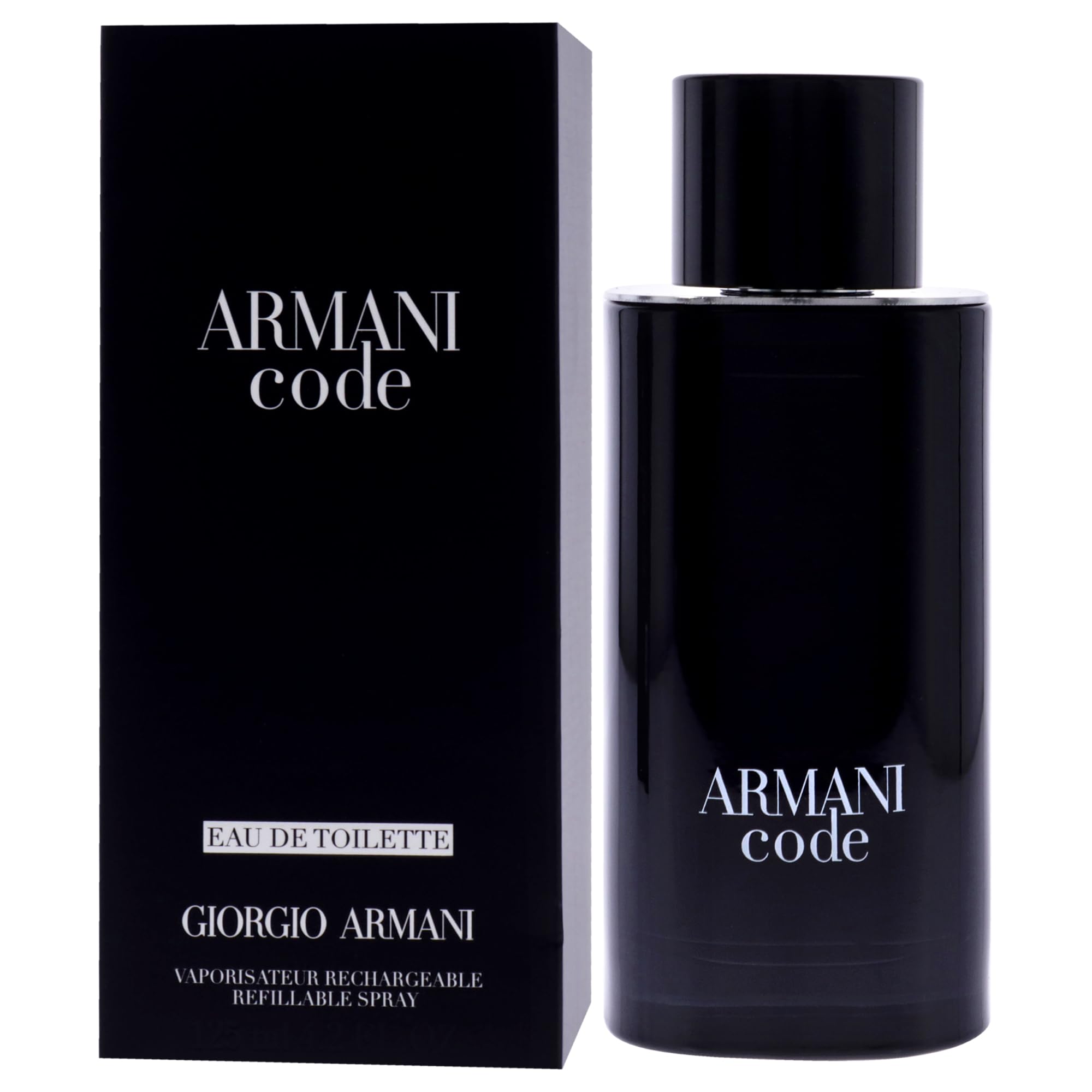 Giorgio Armani Armani Code for Men - 4.2 oz EDT Spray (Refillable)