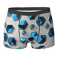 Chicago Reflect Ultimate Comfort Men's Boxer Briefs â€“ Stretch Cotton Underwear for Daily Wear and Sports