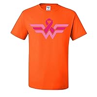 Wonder Woman Breast Cancer Awareness Mens T-Shirts
