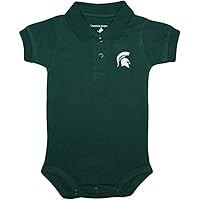 Michigan State University Spartans Newborn Polo Bodysuit