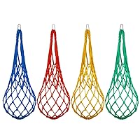 Skewer Fruit Bag Set Good Load-Bearing Capacity Vent Pet Emotions Convenient to Clean Vent Their Emotions Gift Chicken Vegetable String Bag