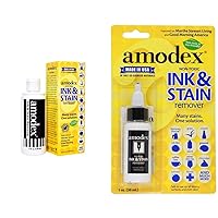 Amodex Products Inc 104 Ink & Stain Remover 4oz and Amodex Ink & Stain Remover 1oz Bottle