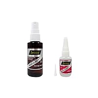 3 Set BSI/Taytools Bob Smith Industries Combo Pack with 1 OZ Extra Thick Maxi-Cure TM Cyanoacrylate CA Super Glue and 2 OZ Accelerator Insta-Set TM