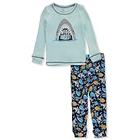 Boys' 2-Piece Shark Pajamas Set