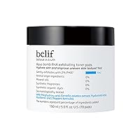 belif Aqua Bomb PHA Exfoliating Toner Pads | Moisturizer |Good for: Dryness, Uneven Texture, Pores, Dullness, Oiliness |Hydrating |for Oily, Combo, Normal Skin Types