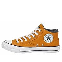 Converse Unisex Chuck Taylor All Star Malden Street Mid High Canvas Sneaker - Lace up Closure Style - Roasted/Cherry Vison/Black