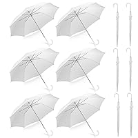 Liberty Imports Pack of 12 Wedding Style Stick Umbrellas 46
