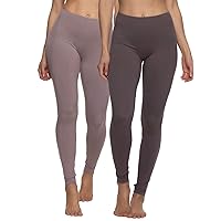 Felina Velvety Soft Leggings for Women - Style 2801, Lightweight Yoga Pants, 4-Way Stretch, Breathable Women's Leggings