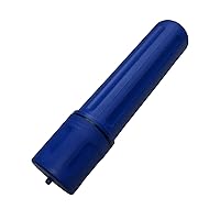 Blue Demon SMAW/Stick Welding Electrode Storage Tube, 14 inch, waterproof, airtight, made of high impact polyethylene, key tag included for easy labeling/organization, Blue