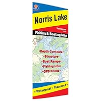 Norris Lake Fishing Map