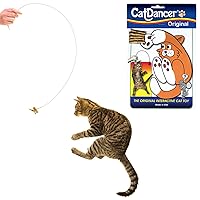 Cat Dancer Products 101 Interactive Cat Toy, Brown