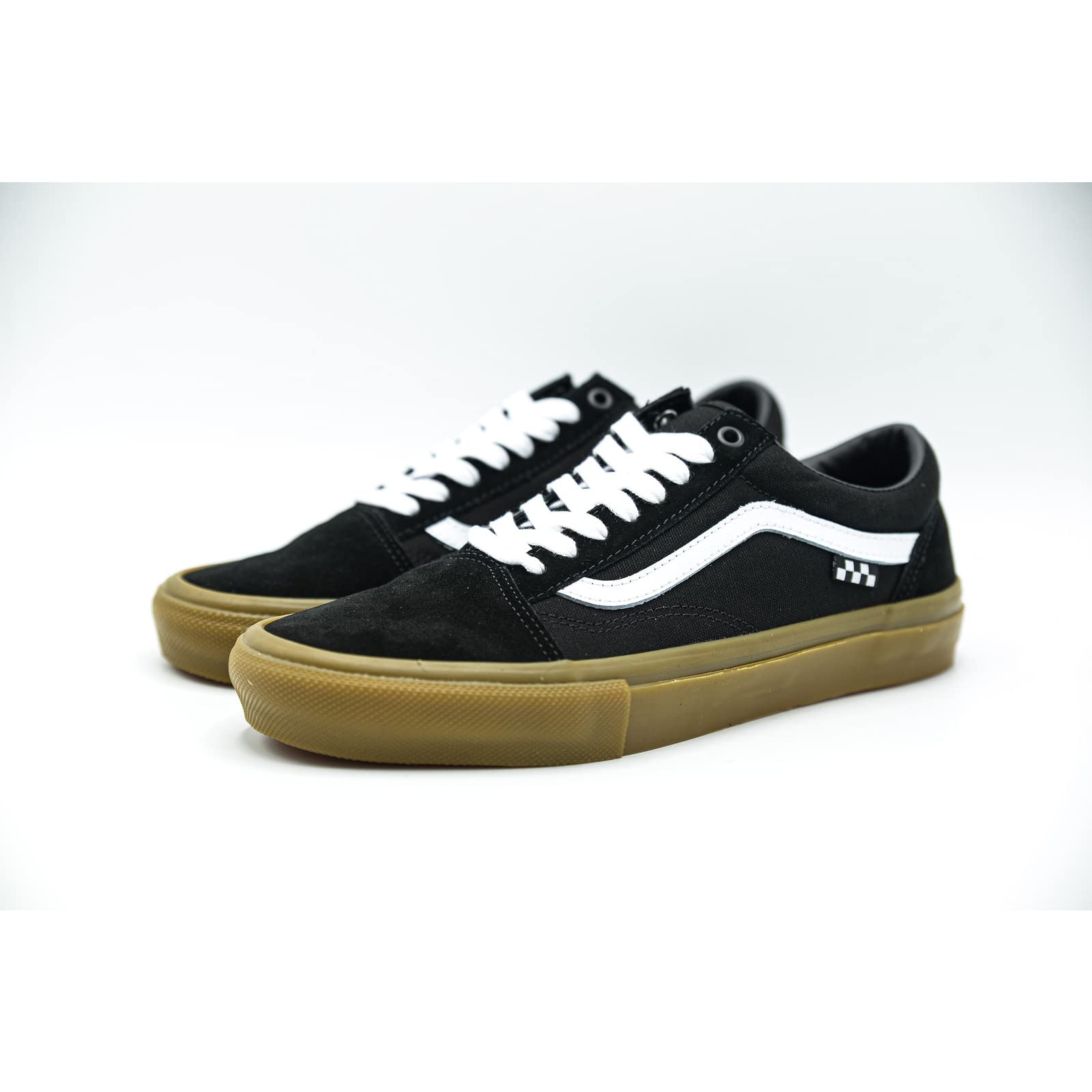 Vans Men's Skate Old Skool Sneaker, Black/Gum, Size 11.5