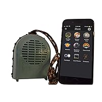 XSB Electronic Game Call & Bluetooth Speaker Combo, EDIHXSB, FREE App with 750 Game Calls, Compact Rugged Design