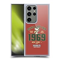 Head Case Designs Officially Licensed Peanuts Snoopy Guitar 1969 Woodstock 50th Soft Gel Case Compatible with Samsung Galaxy S23 Ultra 5G and Compatible with MagSafe Accessories