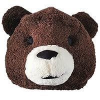 Plush Teddy Bear Costume Animal Mask Head Costume Halloween Mascot Costume Head
