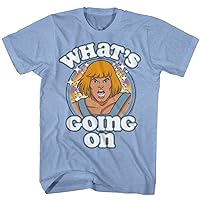Masters of The Universe TV Television Series What's Going On Adult T-Shirt Tee