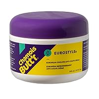 Eurostyle Anti-Chafe Cream for Road, Gravel, Mountain Bike, 8 ounce jar, Cycling Plastic