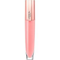 Glow Paradise Hydrating Tinted Lip Balm-in-Gloss with Pomegranate Extract & Hyaluronic Acid, Ultra-Gentle, Non-Sticky Formula, Porcelain Petal, 0.23 fl oz