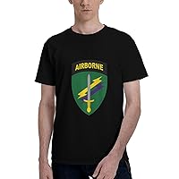 Civil Affairs and Psychological Special Operations Men's Short Sleeve T-Shirts Casual Top Tee