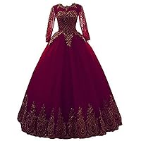 Off The Shoulder Prom Dresses 2020 Lace Applique Quinceanera Ball Gown