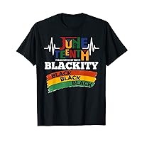 Retro Juneteenth Blackity Black History African America BHM T-Shirt