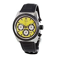Tudor Fastrider Chronograph Automatic Yellow Dial Men's Watch 42010N-0002