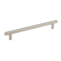 Amerock | Appliance Pull | Sterling Nickel | 12 inch (305 mm) Center to Center | Bar Pulls | 1 Pack | Drawer Pull | Drawer Handle | Cabinet Hardware